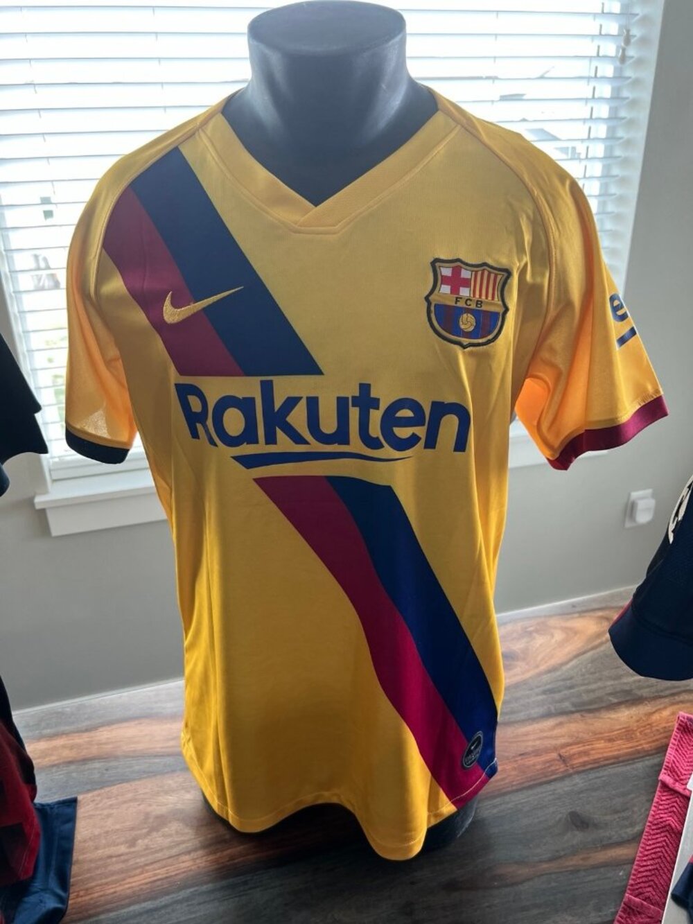 Source Unknown: SFC Barcelona 2019/20 Away Jersey, "Varsity Maize"